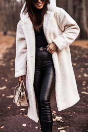 Trench-coat femme CLARA – manteau cintré avec ceinture & double boutonnage