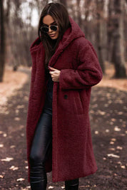 Trench-coat femme CLARA – manteau cintré avec ceinture & double boutonnage