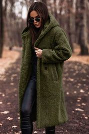 Trench-coat femme CLARA – manteau cintré avec ceinture & double boutonnage