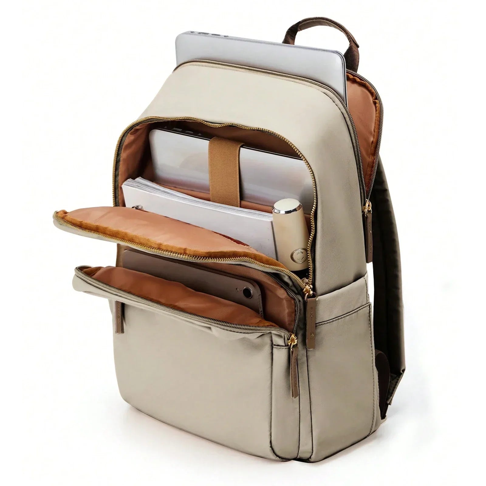 Sac à dos imperméable 25-30 L — backpack spacieux & poches multiples