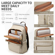 Sac à dos imperméable 25-30 L — backpack spacieux & poches multiples