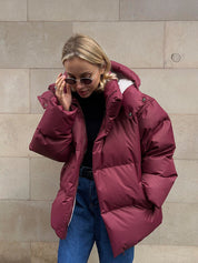 Doudoune femme — manteau d’hiver chaud & matelassé au design élégant