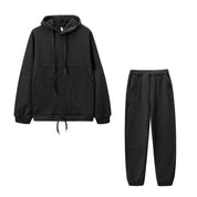 Ensemble loungewear femme oversize hoodie & jogger – Confort & style casual
