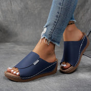 Sandales Femme Confort avec Soutien Voûte Plantaire & Brides Réglables