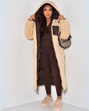 Manteau d’hiver réversible femme – Chaud, élégant & coupe flatteuse