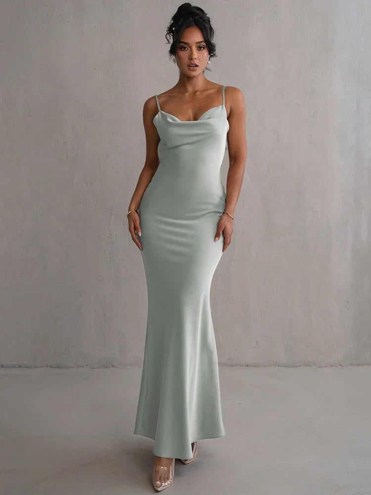 Robe longue femme Chloe – Maxi élégante et intemporelle