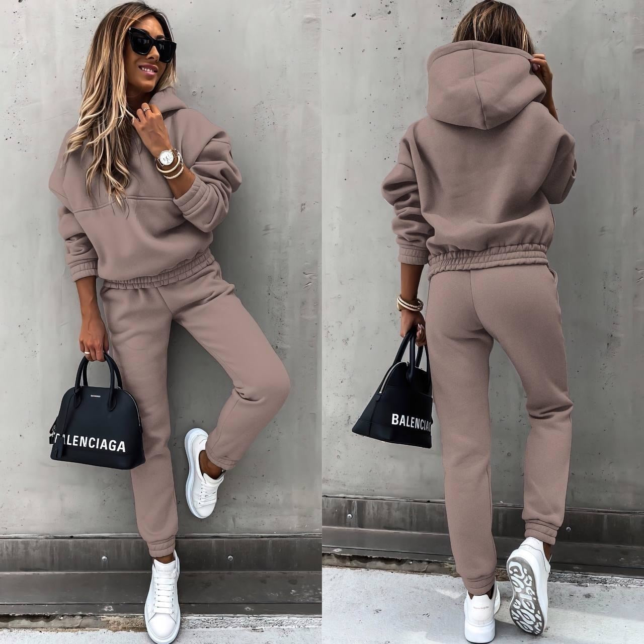 Ensemble Jogging Femme Automne-Hiver – Confort Absolu & Style Élégant