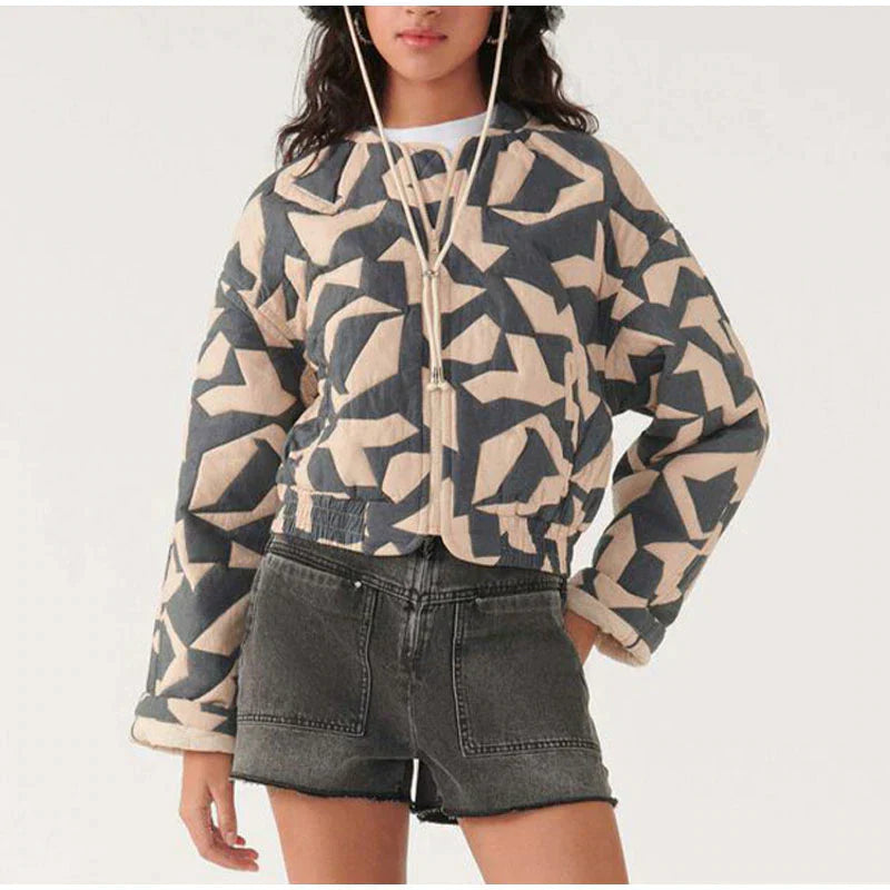 Maeve | Manteau matelassé femme – Élégant, cintré & raffiné