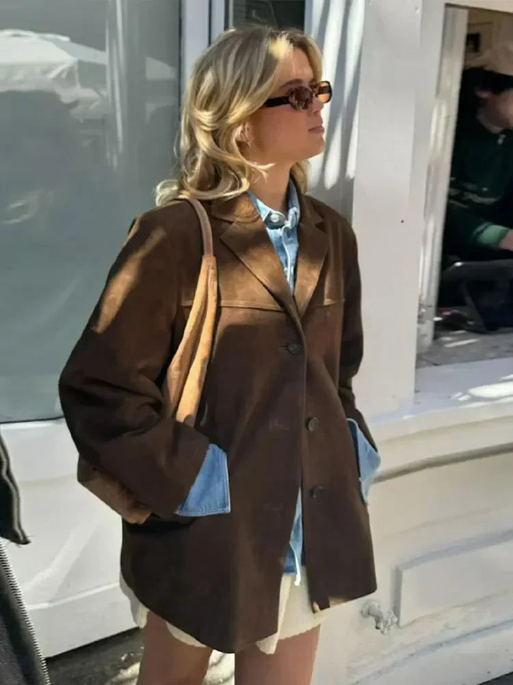 Veste femme EVELINE automne – manteau cintré isolant & respirant élégant