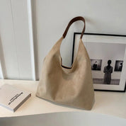 Sac bandoulière Elisa femme – sac en daim marron rouille élégant