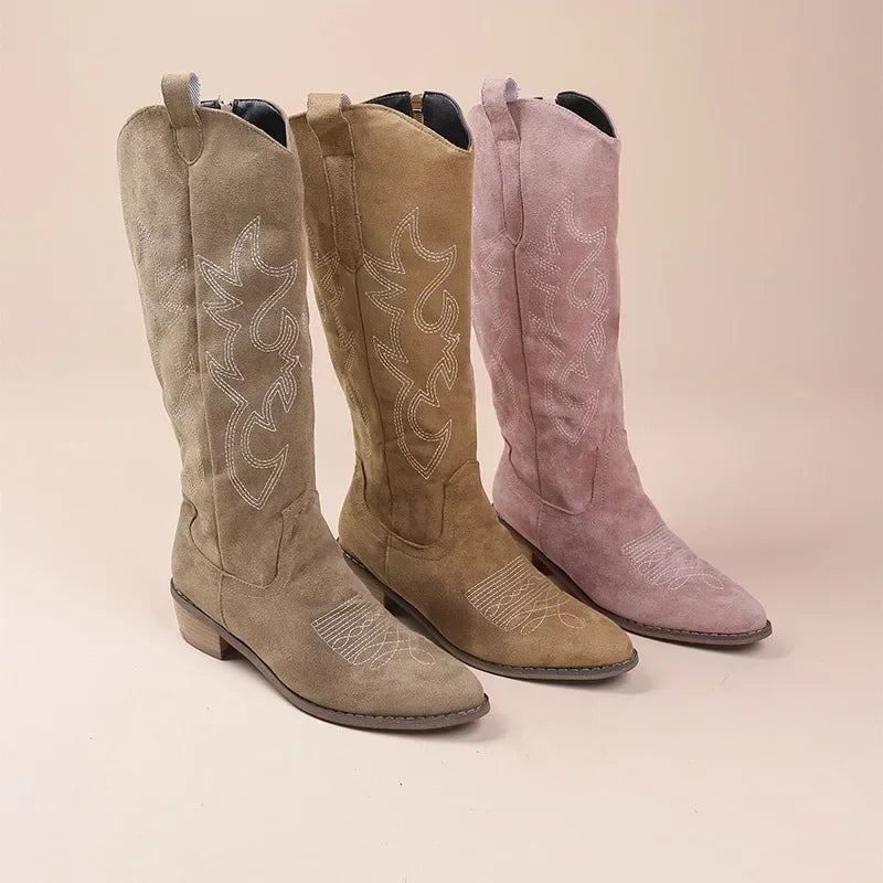 WildWest Chic | Bottes Cowboy Femme – Style Western Chic, Confort & Polyvalence