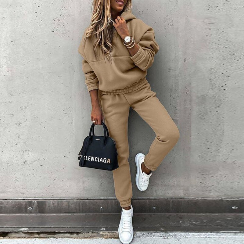 Ensemble Jogging Femme Automne-Hiver – Confort Absolu & Style Élégant