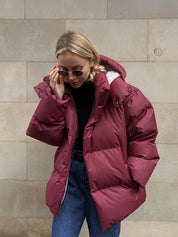 Julianne | Manteau d’hiver femme – Luxe, chaud & coupe cintrée élégante