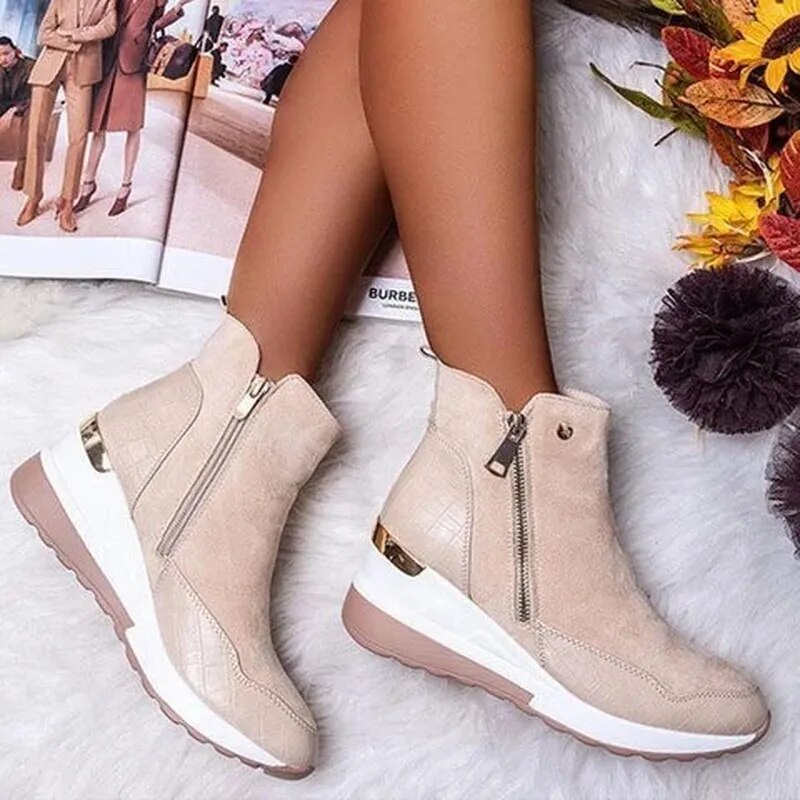 Dorcey | Bottes d’hiver orthopédiques femme – Chaudes, confortables & stylées