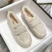Amara CozyCloud chaussons femme | Chaussons luxe en laine d’agneau | Chaleur & confort respirant
