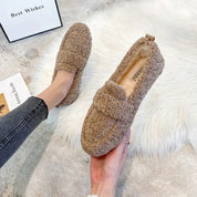 Amara CozyCloud chaussons femme | Chaussons luxe en laine d’agneau | Chaleur & confort respirant