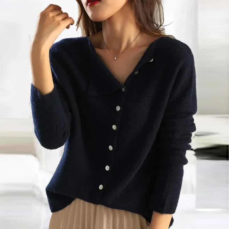 Mara pull femme | Pull tricoté chaud et élégant | Pull d’hiver chic et casual