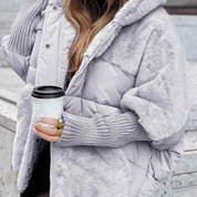 Manteau d’hiver femme chaud – coupe élégante unie automne & hiver