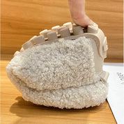 Amara CozyCloud chaussons femme | Chaussons luxe en laine d’agneau | Chaleur & confort respirant