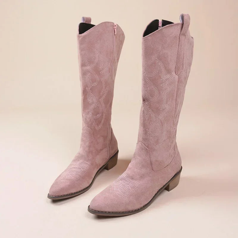 WildWest Chic | Bottes Cowboy Femme – Style Western Chic, Confort & Polyvalence