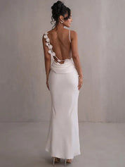 Robe maxi « Chloe » femme – élégance fluide & silhouette intemporelle