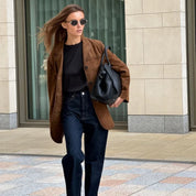 Veste Elodie femme en suédine – mi-saison légère & look raffiné