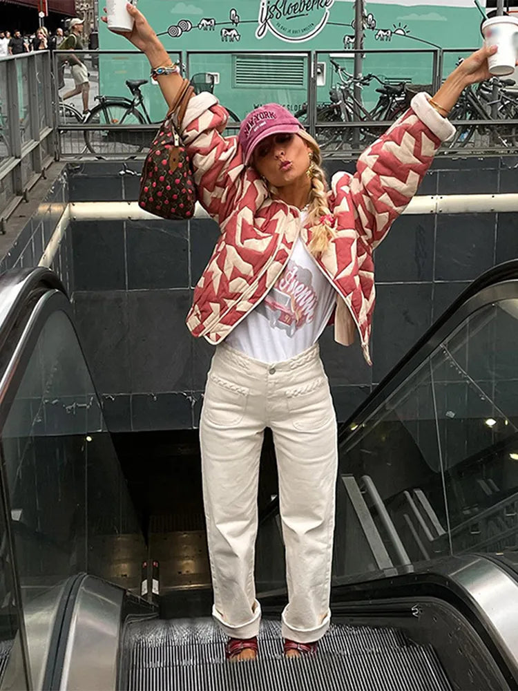 Maeve | Manteau matelassé femme – Élégant, cintré & raffiné