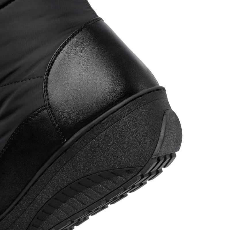 Bottes d’hiver femme hauteur genou avec fourrure – chaleur & style neige