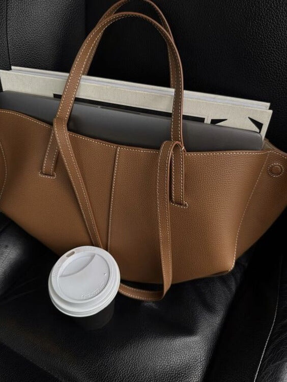 Sac cabas vintage femme – Sac bandoulière cuir élégant et spacieux