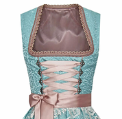 Dirndl Oktoberfest femme MIA – costume traditionnel avec tablier & blouse