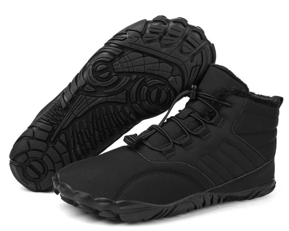 bottes barefoot hiver ArcticBare Flex — chaussures minimalistes isolées