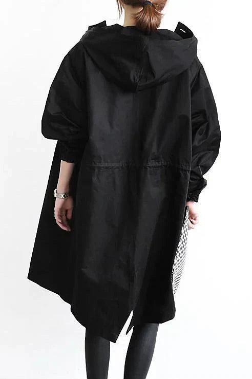 Imperméable femme Jules Jij – Veste légère à capuche coupe ample et déperlante