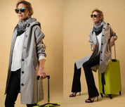 Veste de pluie femme oversize imperméable tendance