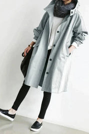 Imperméable femme Jules Jij – Veste légère à capuche coupe ample et déperlante