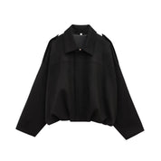 Vero | Veste courte femme effet suède – Coupe relaxed & style tendance