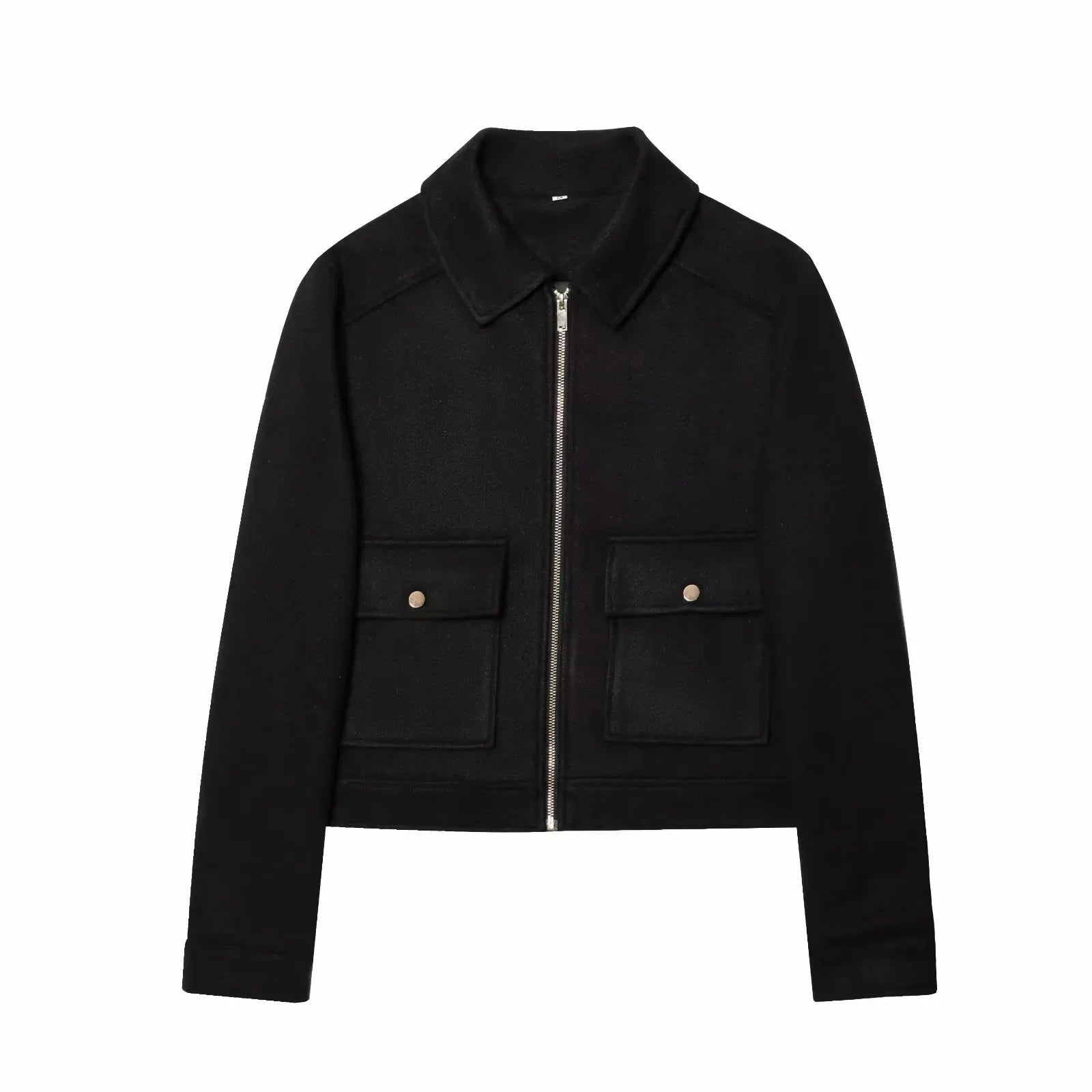 Vero | Manteau d’hiver femme – Élégant avec fermeture zippée & manches longues