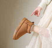 Bottines femme style uggs – chaudes, fourrées & déperlantes
