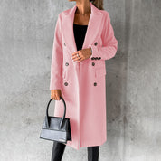 Herlen | Manteau long femme hiver – Chaud, classique & élégant