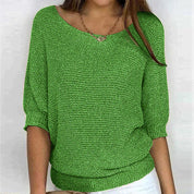 Eline | Pull Femme Confortable – Maille Douce, Coupe Décontractée & Style Chic