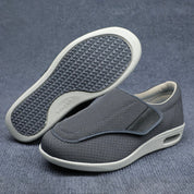 Chaussures Femme Diabétiques Confort – Orthopédiques Larges avec Semelle Mémoire & Scratch