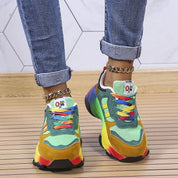 Chaussures orthopédiques femme arc-en-ciel – confort & style sans douleur