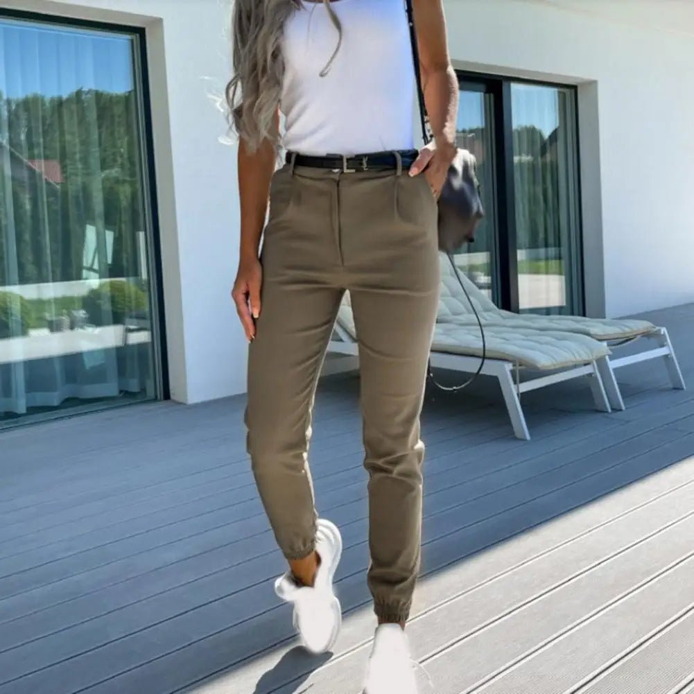 Pantalon Femme Stretch Slim Fit – Confort Absolu, Élégance & Style Polyvalent