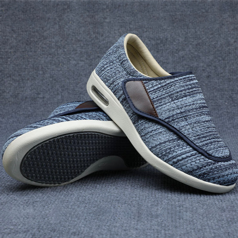 Chaussures Femme Diabétiques Confort – Orthopédiques Larges avec Semelle Mémoire & Scratch
