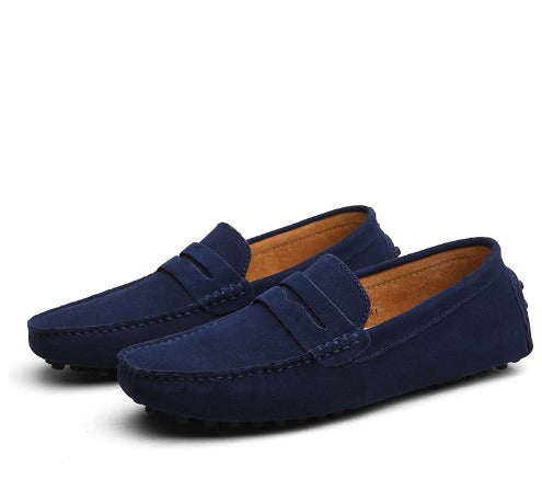 Mocassins homme Harvey en suède italien – Élégance et confort