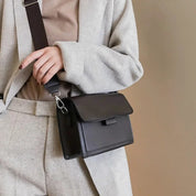 Sac crossbody femme – petit sac PU cuir avec large bandoulière réglable