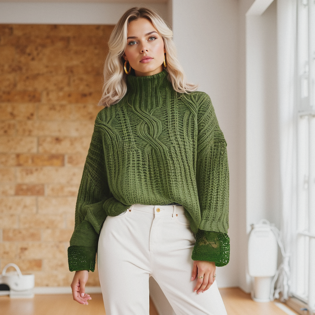 Melanie pull femme doux – Pull tricot élégant & intemporel