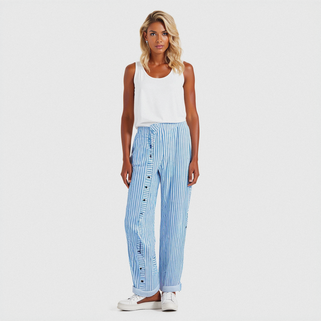 Pantalon lin femme – Léger & élégant pour l’été | Camille