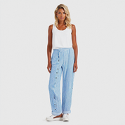 Pantalon lin femme – Léger & élégant pour l’été | Camille