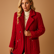 Manteau d’hiver femme Yara – Élégant et cintré avec design intemporel