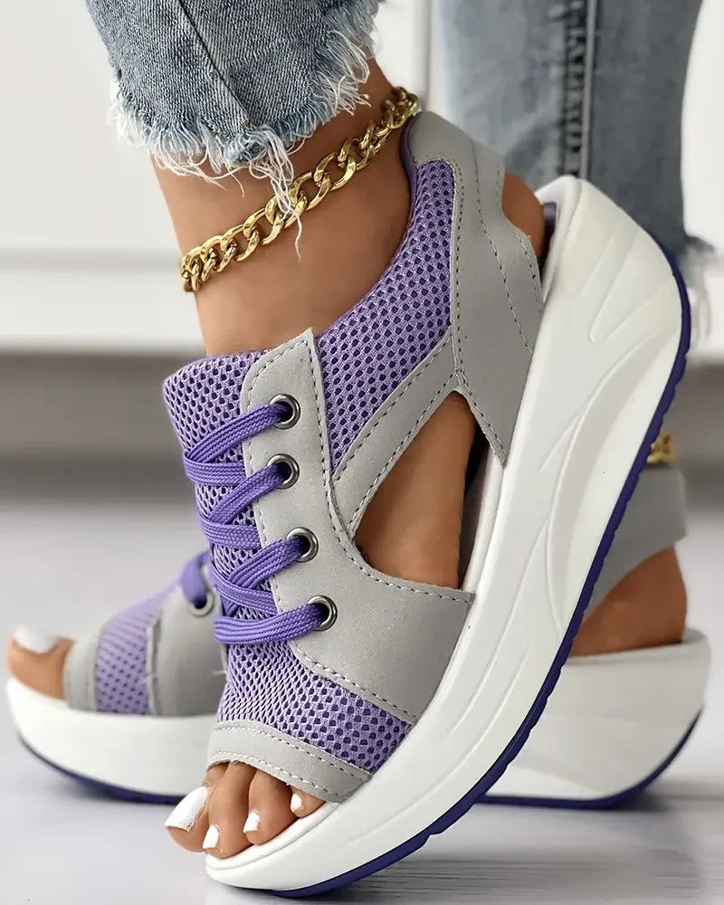 Sandales orthopédiques “Muffin” femme – soutien arc plantaire & confort été